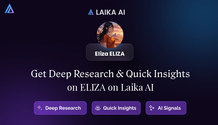 Eliza Rear ELIZA Price Live - Eliza Charts & Crypto AI Analysis | Laika AI - Laika AI