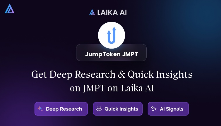 JMPT Price Live - JumpToken Charts & Crypto AI Analysis | Laika AI ...
